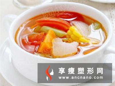 冬瓜不含脂肪,热量也相对其他食物要低得多